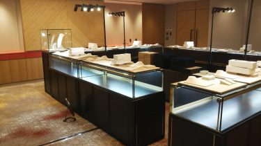 大分県での宝飾ブランド展示会