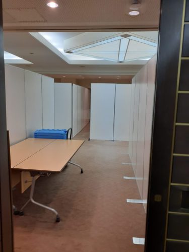 神戸のとある現場に搬入設営作業行ってきました！