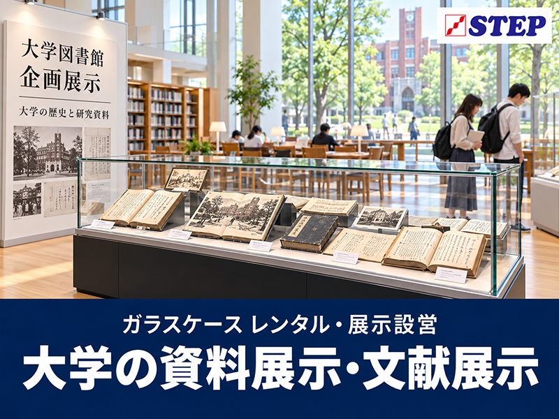 大学の資料展示・文献展示 サムネイル