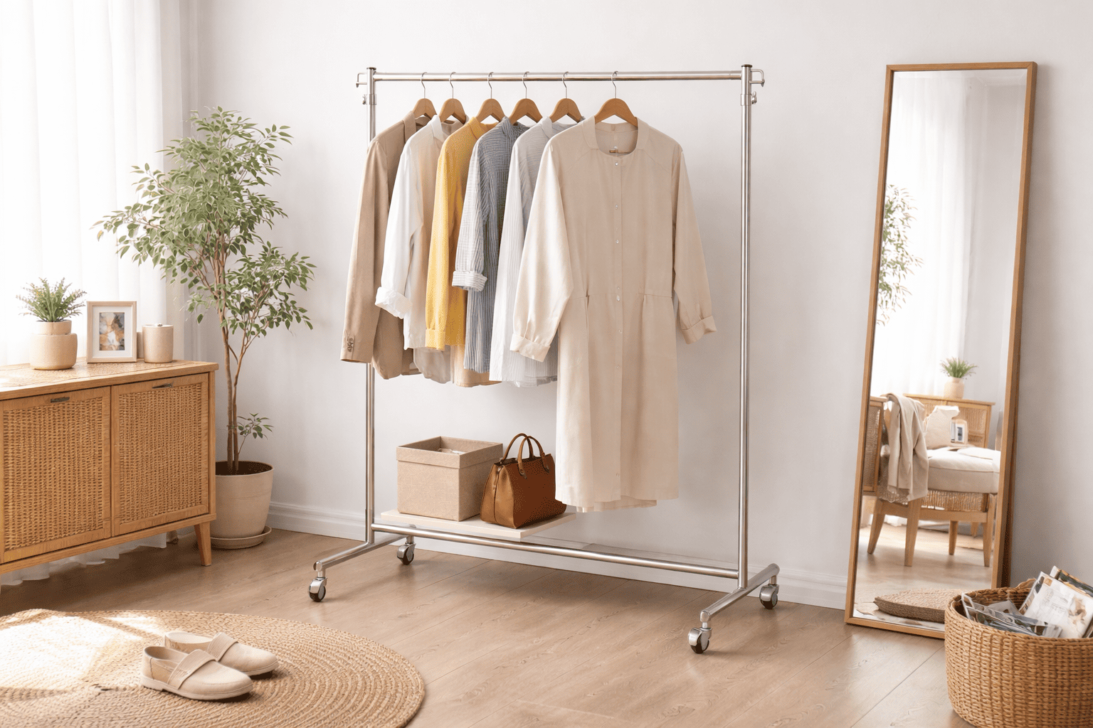 ハンガーラックのメイン画像