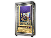 化粧まわし展示ケース