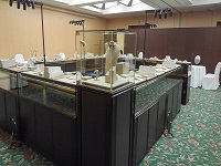 徳島県高級ホテルでの展示会